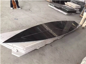 Mongolia Black Basalt Walling Panel Building Stone