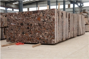 Natural Mix Red Color Marble Slabs