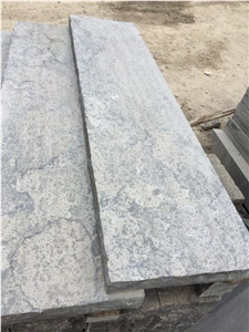 China Blue Limestone Coping,Silver Valley Limestone Coping