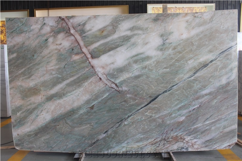 Alexandrita Quartzite Slabs & Tiles,China Green Translucent Quartzite