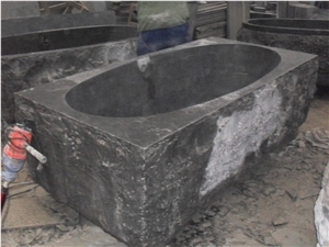 Blue Stone Bathtub,Stone Bathtub