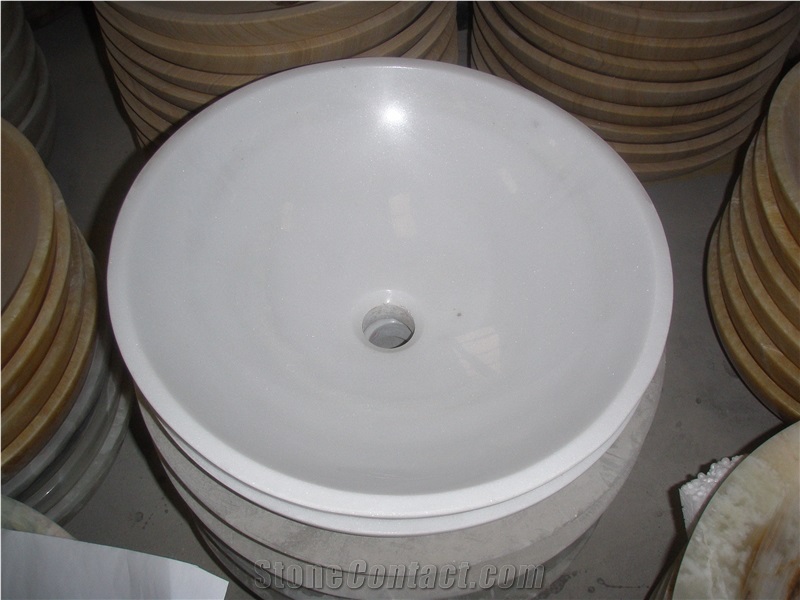 White Onyx Sinks, White Onyx Basin, Onyx Wash Sink