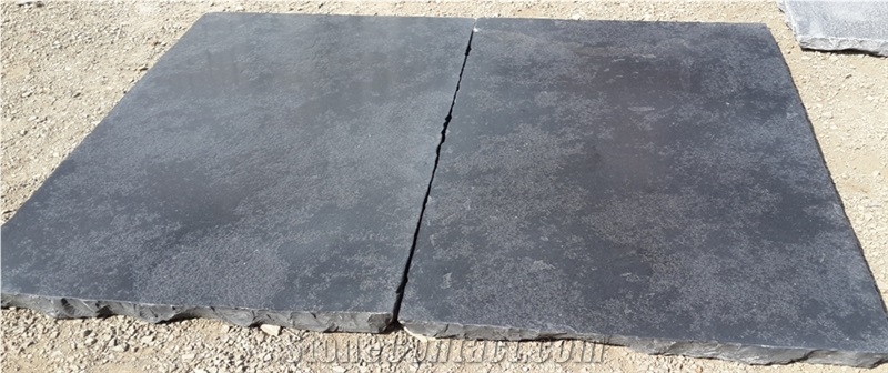 Kadappa Black Limestone Blast & Brush Tiles & Slabs