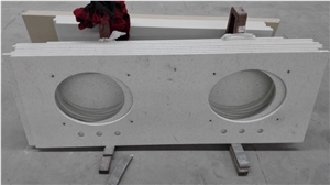 China Beige Artifical Quartz Stone Countertop,Chinese Manmade Stone,Bulding Products