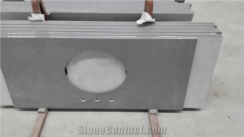 China Beige Artifical Quartz Stone Countertop,Chinese Manmade Stone,Bulding Products