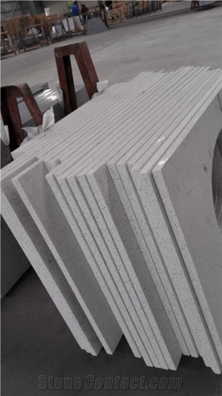 China Grey Artifical Quartz Stone Countertop,Chinese Manmade Stone,Bulding Products