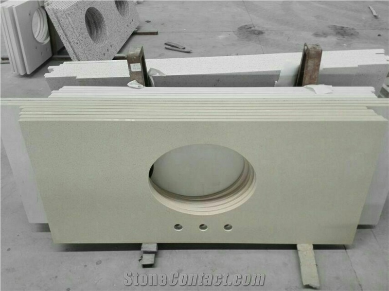 China Grey Artifical Quartz Stone Countertop,Chinese Manmade Stone,Bulding Products