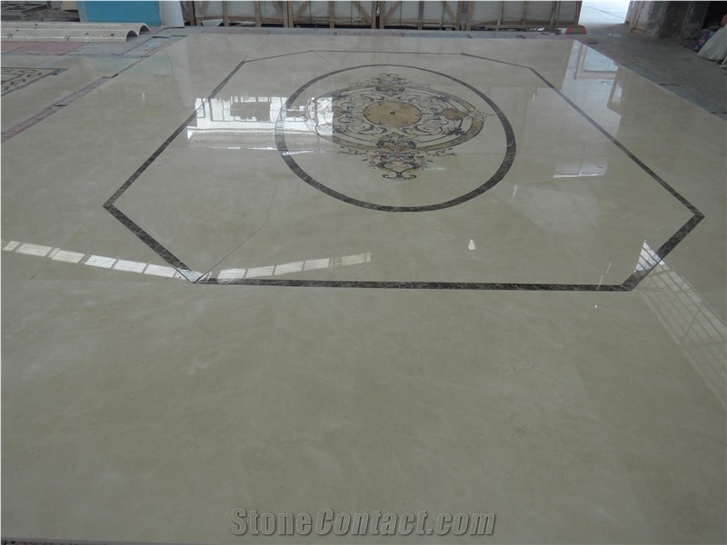 China Multicolor Marble Water Jet,Bulding Decratio
