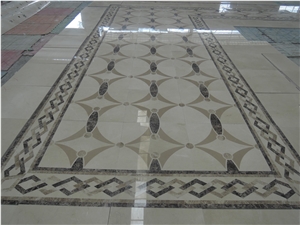 China Multicolor Marble Water Jet,Bulding Decratio