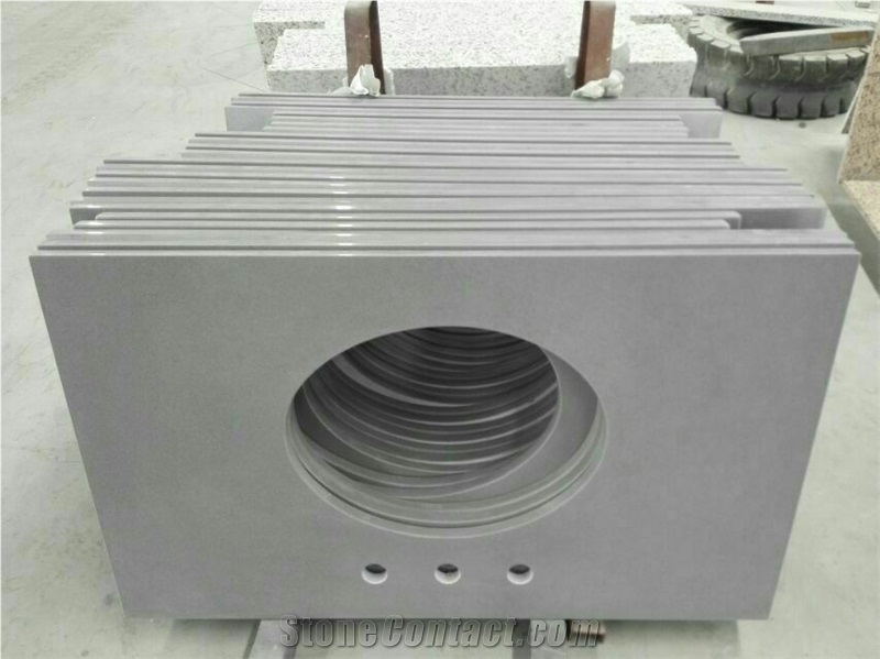 China White Artifical Quartz Stone Countertop