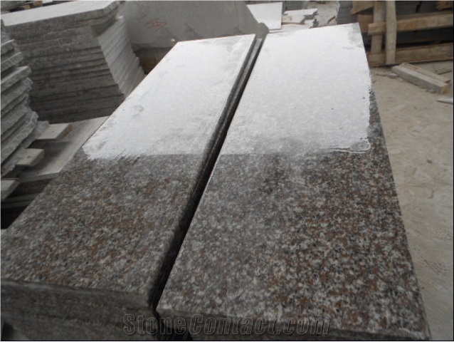 Chinese Popular and Polished G664 Light Grey Tiles or Slabs on Sales, G664 Granite