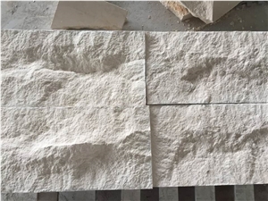 Hot Natural Cream Limestone Mushroom Stone,Mushroomed Cladding