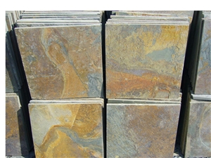 Hot Selling Natural Yellow & Rusty Slate from China
