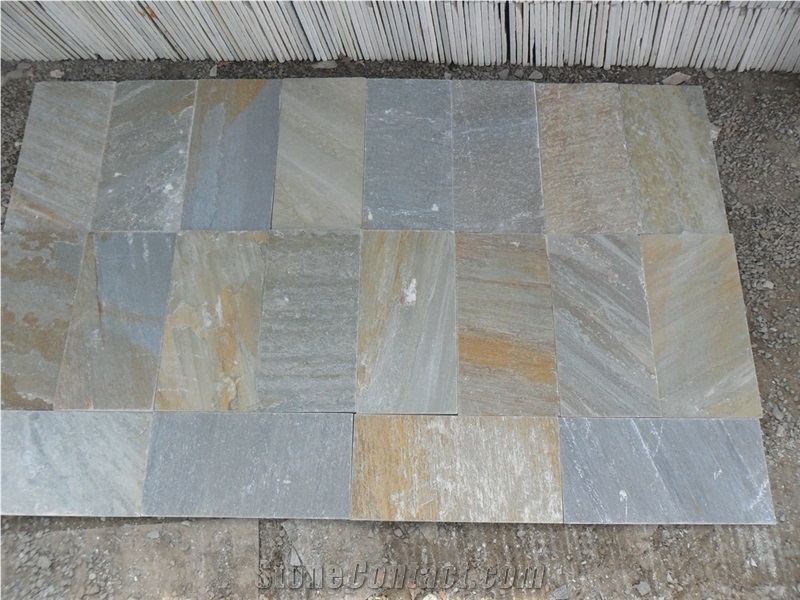 Hot Selling Natural Yellow & Rusty Slate from China