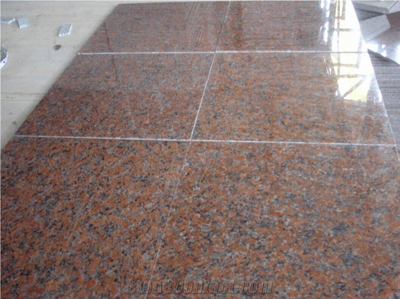 Hottest and Cheapest Polished Maple Red Granite Slab & Tile on Sales, G562 Red Granite
