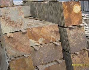 Slate Tiles Of the Rusty Slate Tile,Natural Slate
