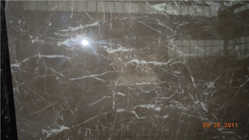 Top Selling Armani Brown Marble Slabs & Tiles, China Brown Marble