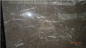 Top Selling Armani Brown Marble Slabs & Tiles, China Brown Marble