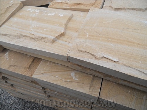 Yellow Sandstone, Natural Split Tile