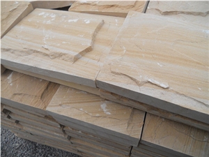 Yellow Sandstone, Natural Split Tile