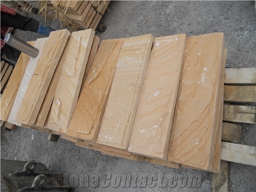 Yellow Sandstone, Natural Split Tile
