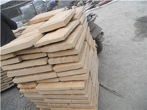 Yellow Sandstone, Natural Split Tile