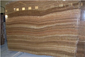 Yellow Wooden Grain Marble Slabs & Tiles, China Yellow Marble