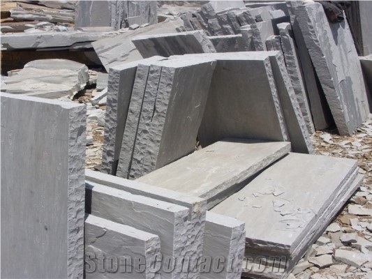 Kandla Grey Sandstone Steps, Grey India Sandstone Stairs & Steps