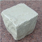 Mint Sandstone Cobbles, Gwalior Mint Sandstone Cube Stone & Pavers