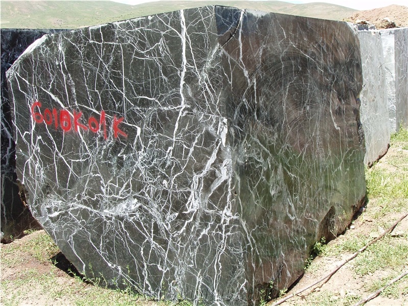 Sivas Spider Grey Marble Blocks