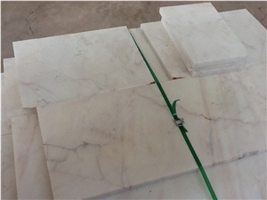 Sivas White Marble Slabs, Tiles