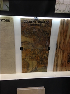 Golden Leonardo Quartzite Slabs