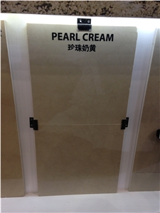 Pearl Cream Marble Polished Tiles, Slabs Pearl Cream Marble Polished Tiles, Slabs