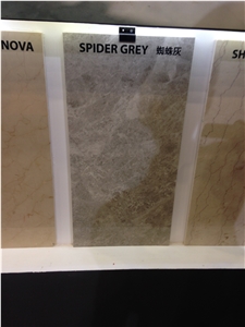 Spider Gray, Spider Grey Marble Polished Tiles, Slabs Spider Gray, Spider Grey Marble Polished Tiles, Slabs