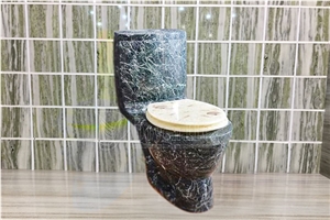 Empress Green Supreme Marble Toilets