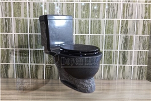 G654 Granite Grey Stone Toilets, Jet Mist Nature Stone Bathroom Toilet Closets, China Impala Granite Toilets