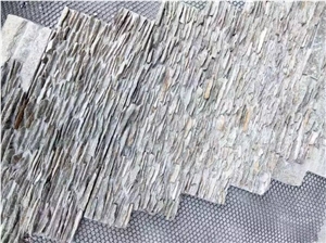 Cement Culture Slate Stone Wall Cladding Veneer, Brown Slate Wall Cladding