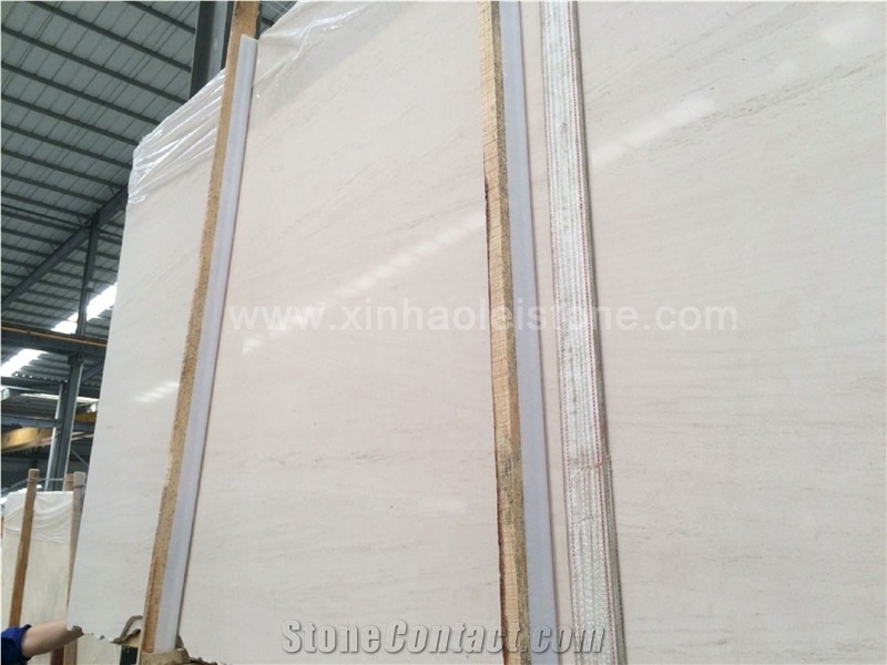 Moca Cream Limestone Slabs & Tiles for Walling/Flooring, Less Vein Style