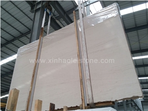 Moca Cream Limestone Slabs & Tiles for Walling/Flooring, Less Vein Style