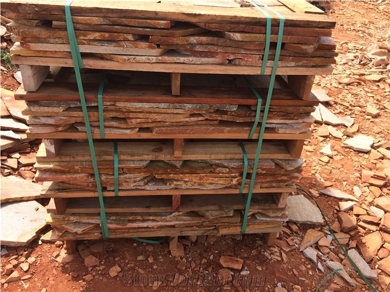 Flagstone Quarzite Sao Vicente, Brazil Quartzite Flagstone