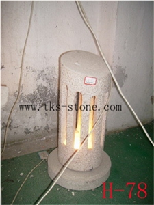 Beige Granite Garden Lanterns&Lamps,Lantern Sculptures,Lamp Caving,Japanese Lanterns,Exterior Lamps,Chinese Granite Lanterns