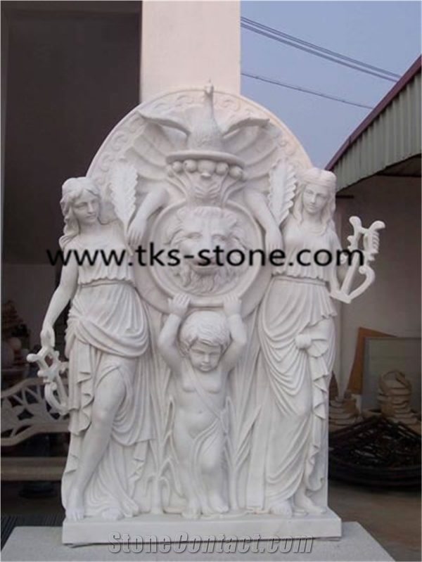 Beige Granite Statues,Religious Statues,Religious Sculptures,Cavings, Human Statues