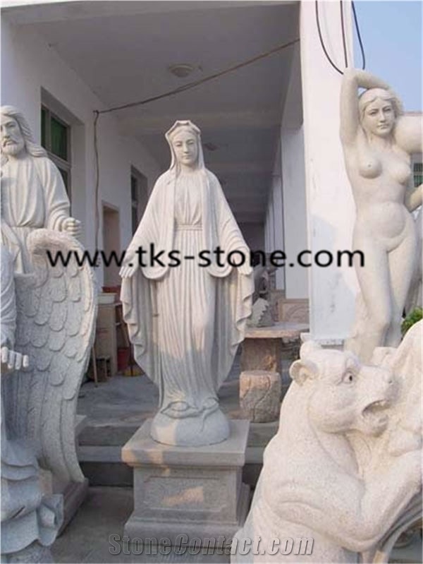 Beige Granite Statues,Religious Statues,Religious Sculptures,Cavings, Human Statues