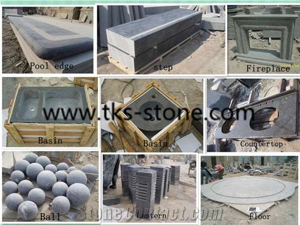 Blue Limestone Fireplace Carving,China Blue Stone Fireplace,Western Fireplace,Fireplace Decoration ,Fireplace Surround