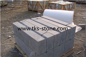 Blue Stone Kerbstones/Curbstone/Curbs with Bevelled Edge,Flamed Kerbstones/Curbstones with a Slot Edge