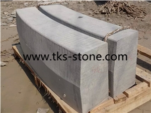 Bluestone Kerbstone, China Blue Stone Kerbs,Honed Bluestone Kerbstone,China Blue Stone Sidewalk Curbstone,Curved Kerbstones/Curbstone