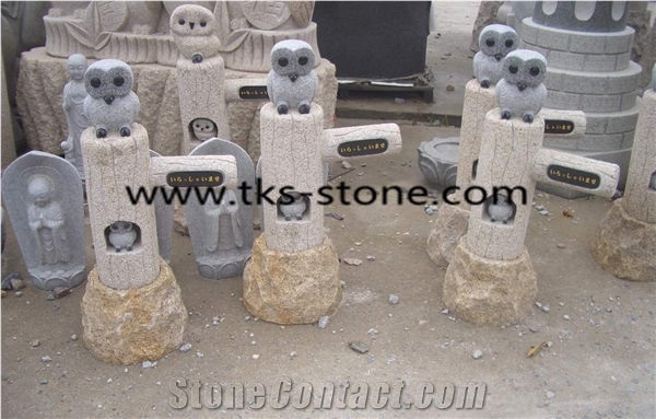 China Beige Granite Eagle Sculptures & Statues,Garden Sculptures,Statues,Landscape Sculptures,Western Statues,Handcarved Sculptures