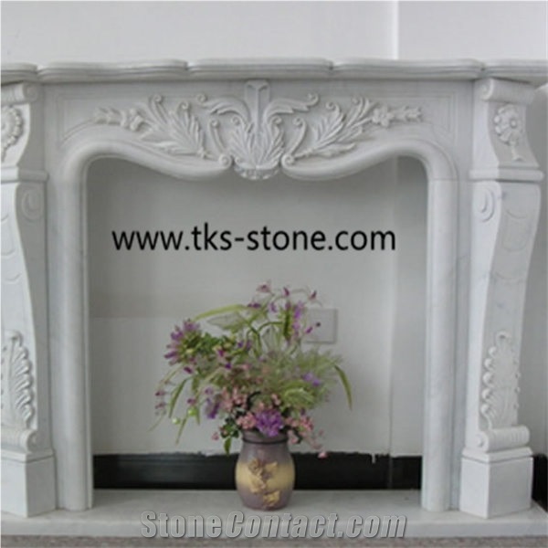 China Beige Granite Fireplace, Fireplace ,Fireplace Mantel, Sculpture Beige Granite Fireplace Mantel