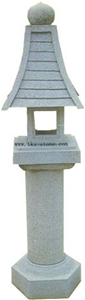 China Beige Granite Garden Lanterns,Chinese Granite Lamps,Lanterns Sculptures,Lamps Caving