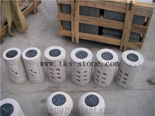 China Beige Granite Japanese Lanterns,Beige Granite Garden Lanterns,Chinese Granite Lamps,Garden Lamps